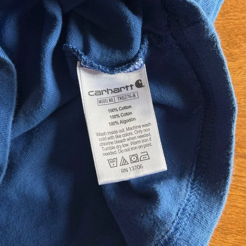 Carhartt blue hooded